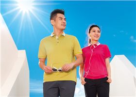 焦点娱乐商务T恤产品详情图