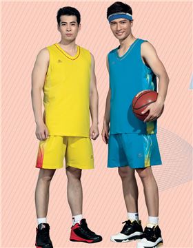 焦点娱乐品牌篮球服套装25515