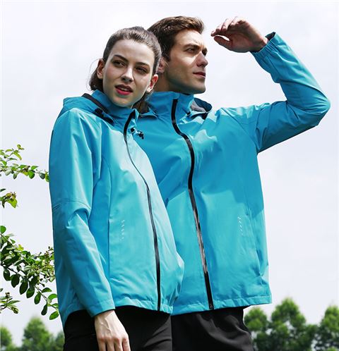 新款焦点娱乐徒步登山运动风衣26647/26648定做定制