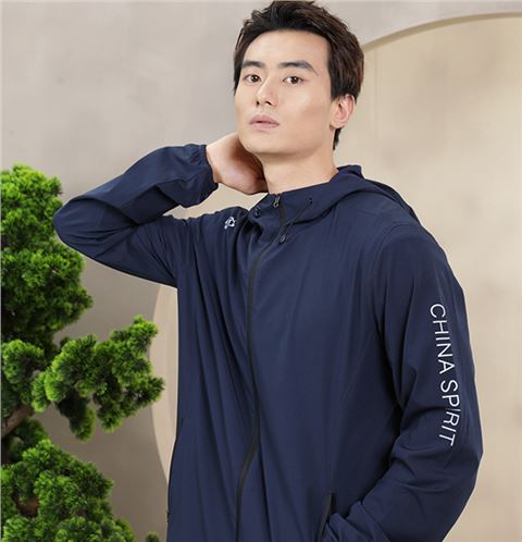 新款休闲焦点娱乐运动风衣外套定做厂家26665_26666