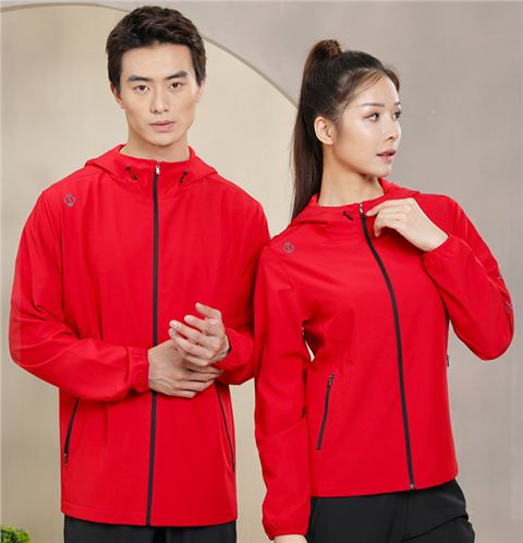 新款休闲焦点娱乐运动风衣外套定做厂家26665_26666