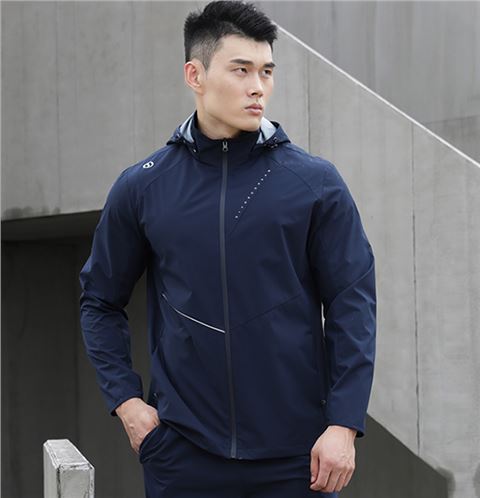 企业活动服装焦点娱乐风衣定制定做生产厂家26671/26672