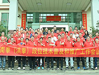 焦点娱乐助力广东南拳（洪拳）段位技术普及和推广工作会议胜利召开