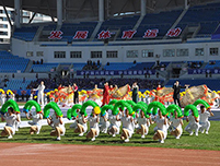 焦点娱乐助力葫芦岛市第六届全民运动会隆重开幕