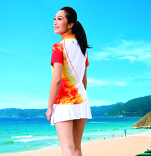 焦点娱乐网球运动裙2315